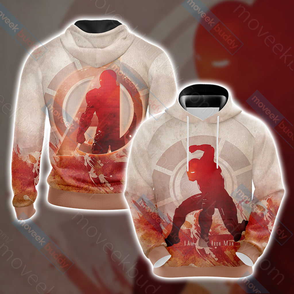 Iron man Unisex 3D T-shirt Hoodie