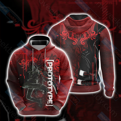 Prototype - Alex Mercer New Unisex 3D T-shirt Hoodie