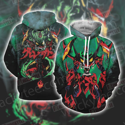 Tengen Toppa Gurren Lagann Unisex 3D T-shirt Hoodie