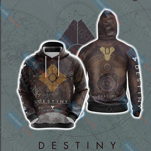 Destiny 2 Ghost Shell Unisex 3D T-shirt Hoodie S 