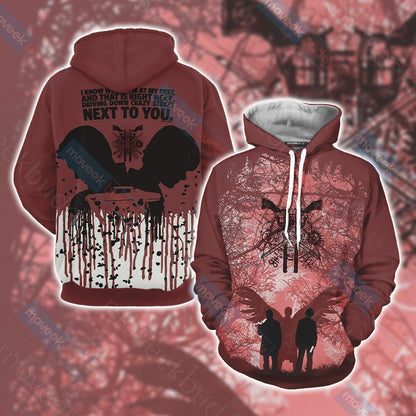 Supernatural Unisex 3D T-shirt Hoodie