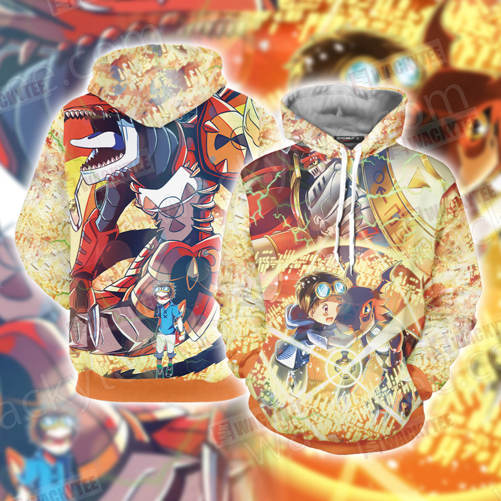 Digimon - Takato And Gallantmon Unisex 3D T-shirt Hoodie