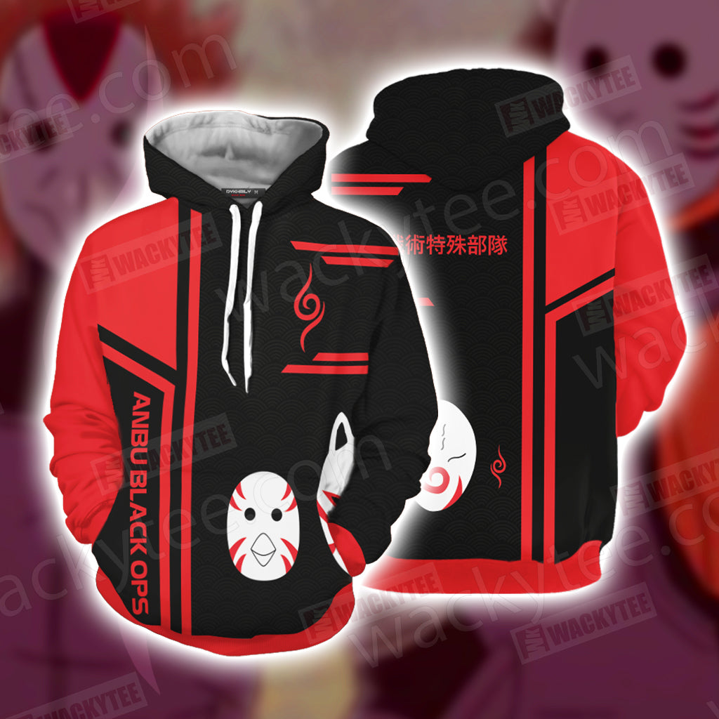 Naruto Anbu Unisex 3D T-shirt Hoodie