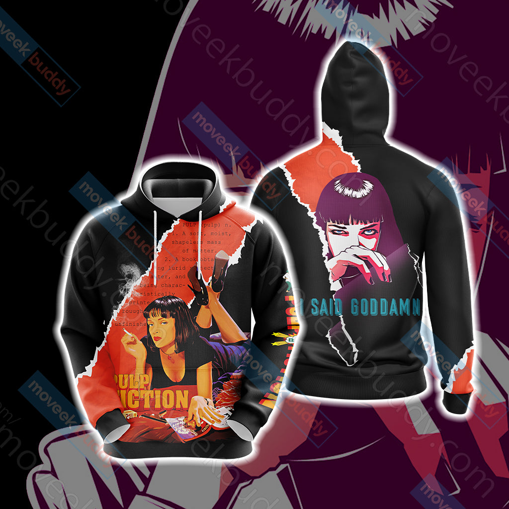 Pulp Fiction 3D T-shirt Hoodie