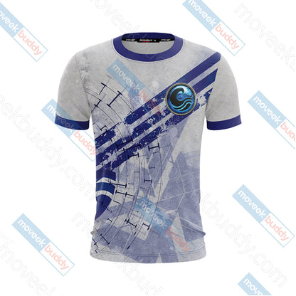 God of war: Ascension - Ice of Poseidon Unisex 3D T-shirt