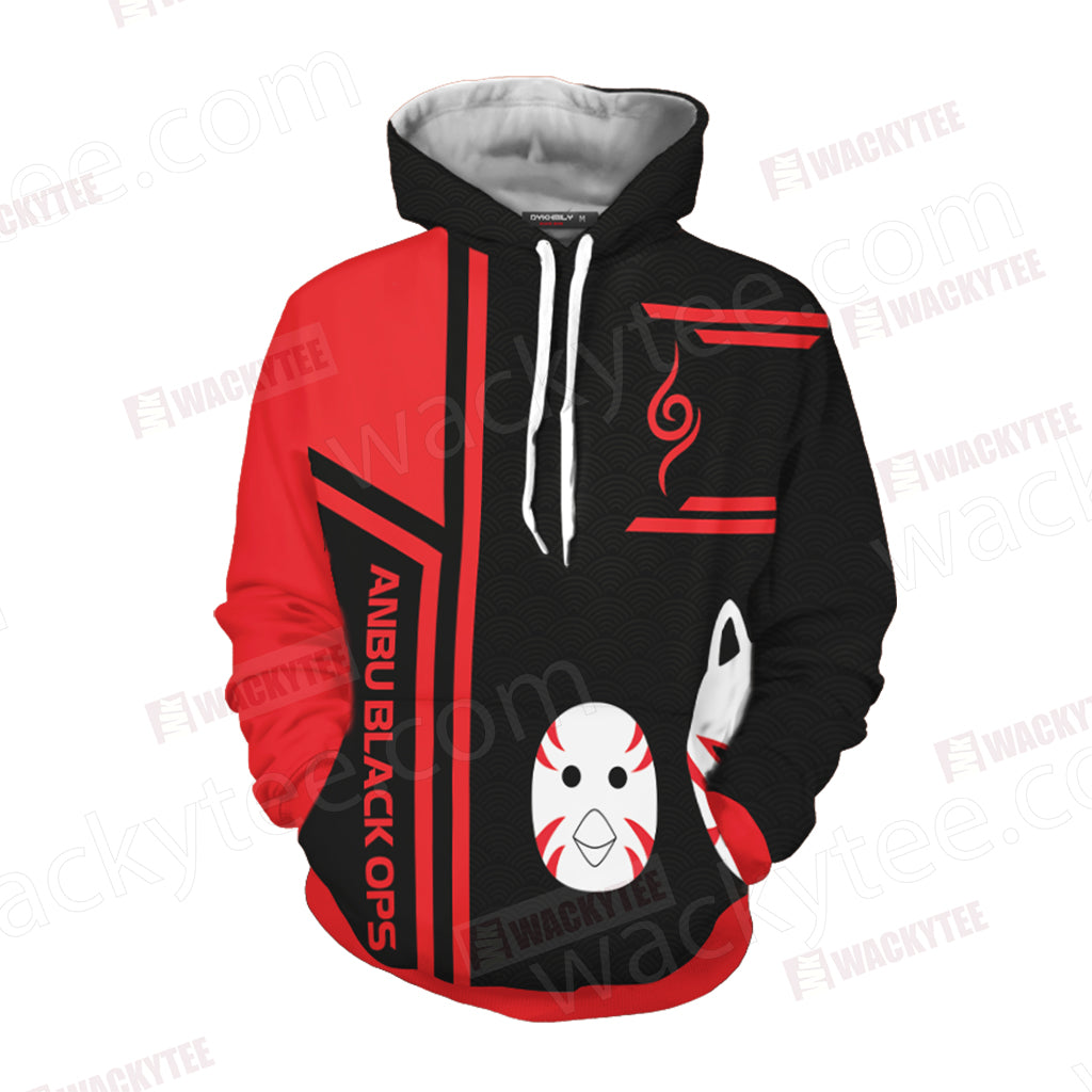 Naruto Anbu Unisex 3D T-shirt