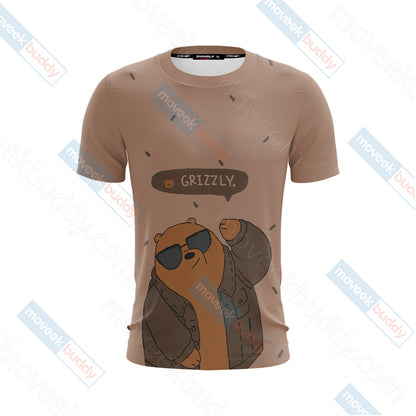 We Bare Bears - Grizzly Unisex 3D T-shirt