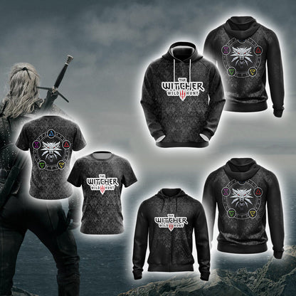 The Witcher Wild Hunt Unisex 3D T-shirt