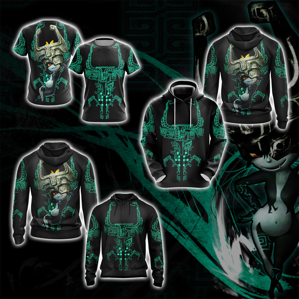 Legend of Zelda - Midna New Style Unisex T-shirt Zip Hoodie