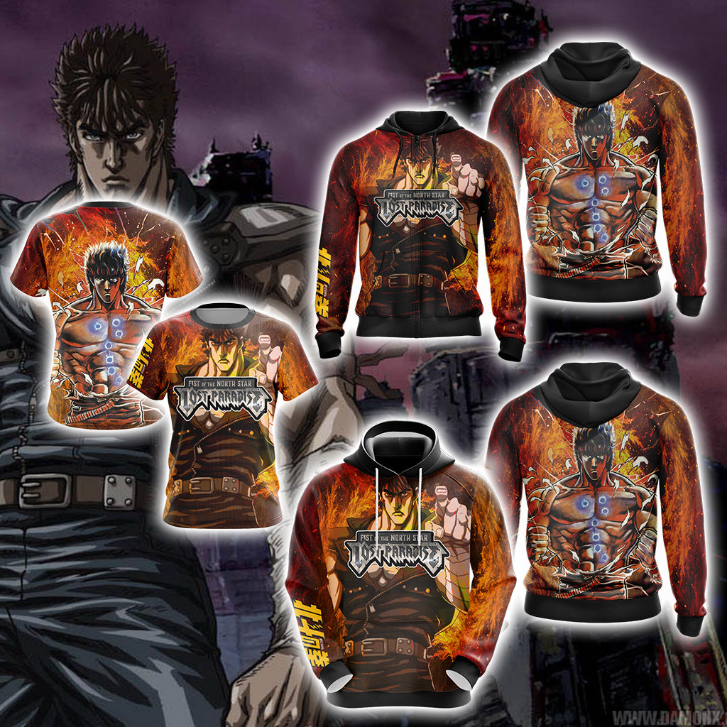 Fist of the North Star Kenshiro New Unisex 3D T-shirt