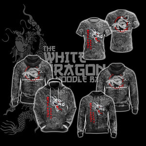 Blade Runner White Dragon Noodle Bar Unisex 3D T-shirt   