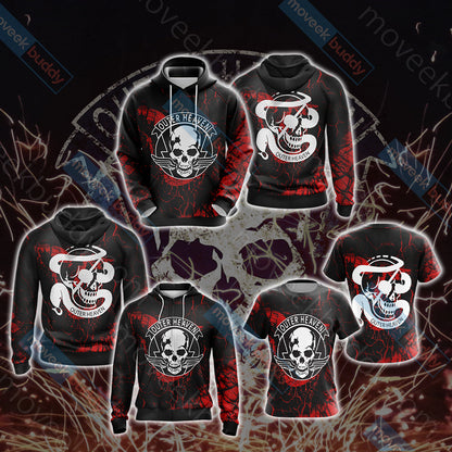Metal Gear Solid - Outer Heaven Unisex 3D T-shirt