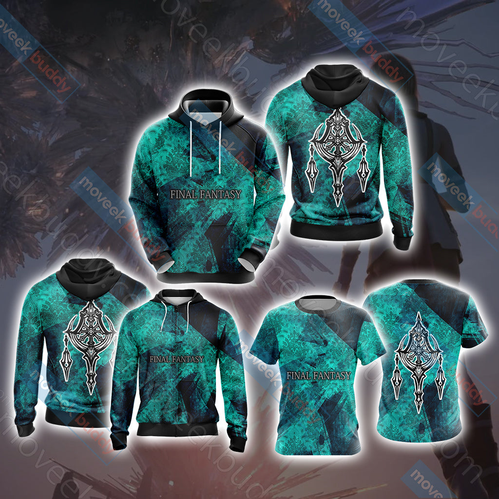 Final Fantasy XII - Esper Symbol Unisex 3D T-shirt