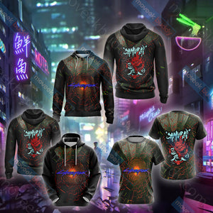 Cyberpunk 2077 New Look  Unisex 3D T-shirt   