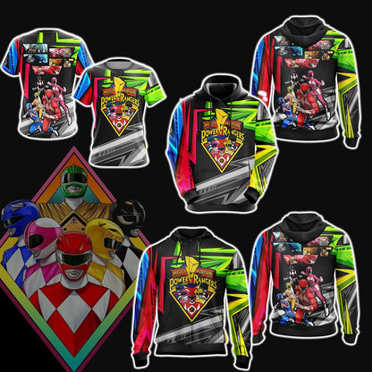 Power Rangers Unisex 3D T-shirt