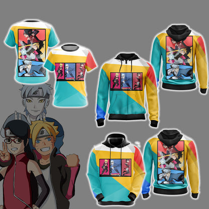 Naruto the Movie - Boruto Unisex 3D T-shirt   