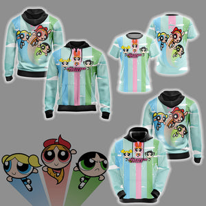 The Powerpuff Girls New Collection Unisex 3D T-shirt   