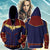 Captain Marvel Cosplay New Look Zip Up Hoodie Jacket XS  