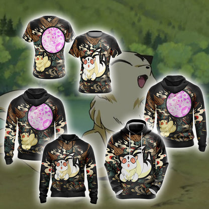 Inuyasha - Kirara Unisex 3D T-shirt
