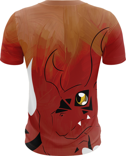 Digimon Guilmon Unisex 3D T-shirt