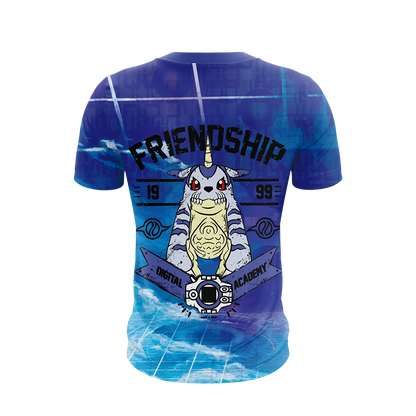 Digimon New The Crest Of Friendship 3D T-shirt