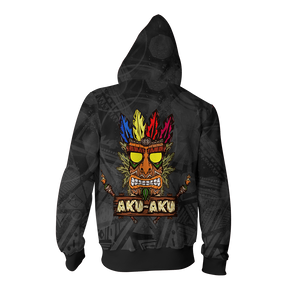 Crash Bandicoot - Aku Aku Unisex 3D T-shirt   