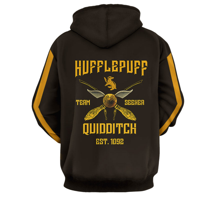 Hufflepuff Quidditch Team Harry Potter Hoodie