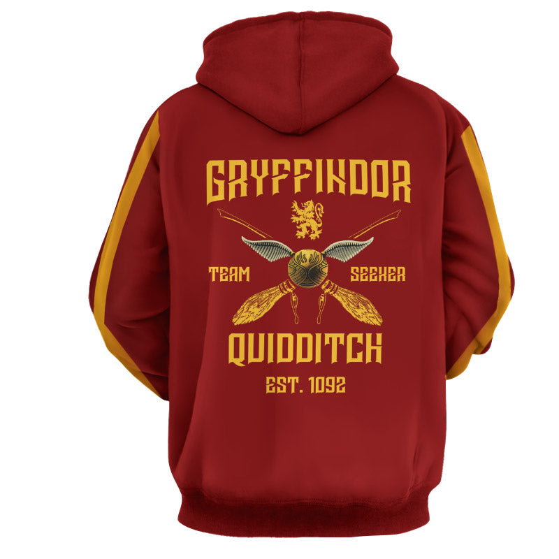 Gryffindor Quidditch Team Harry Potter Hoodie