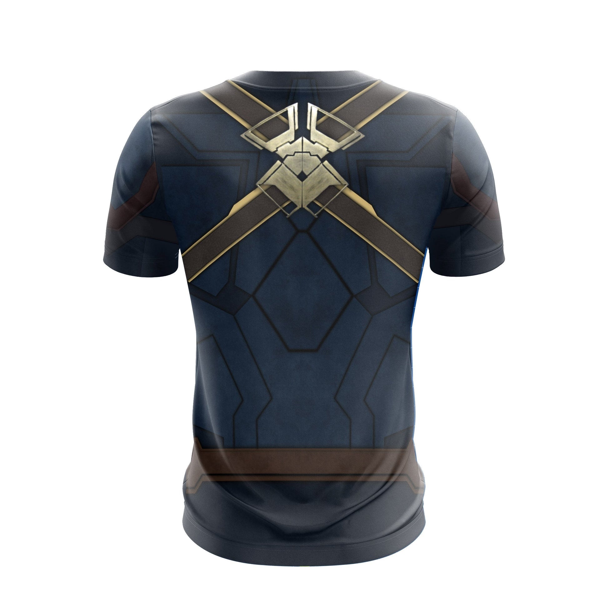 Captain America Cosplay Unisex 3D T-shirt