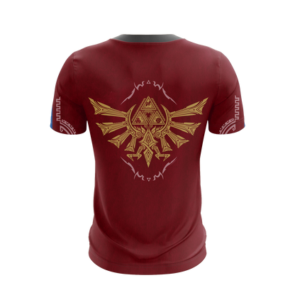The Legend Of Zelda Wing Crest Unisex 3D T-shirt