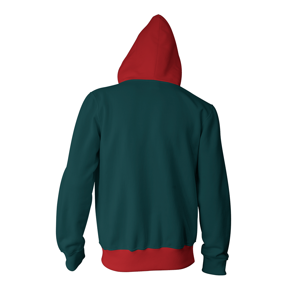 Spider-Man: Into the Spider-Verse Miles Morales New Look Cosplay Zip Up Hoodie Jacket