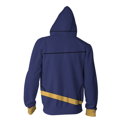 Batgirl Cosplay Zip Up Hoodie Jacket