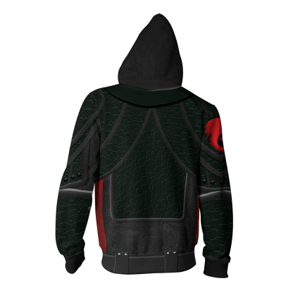 How To Train Your Dragon 3 Hiccup Cosplay Zip Up Hoodie