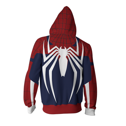 Spider-Man Cosplay PS4 Advanced Suit New Look 3D Hoodie