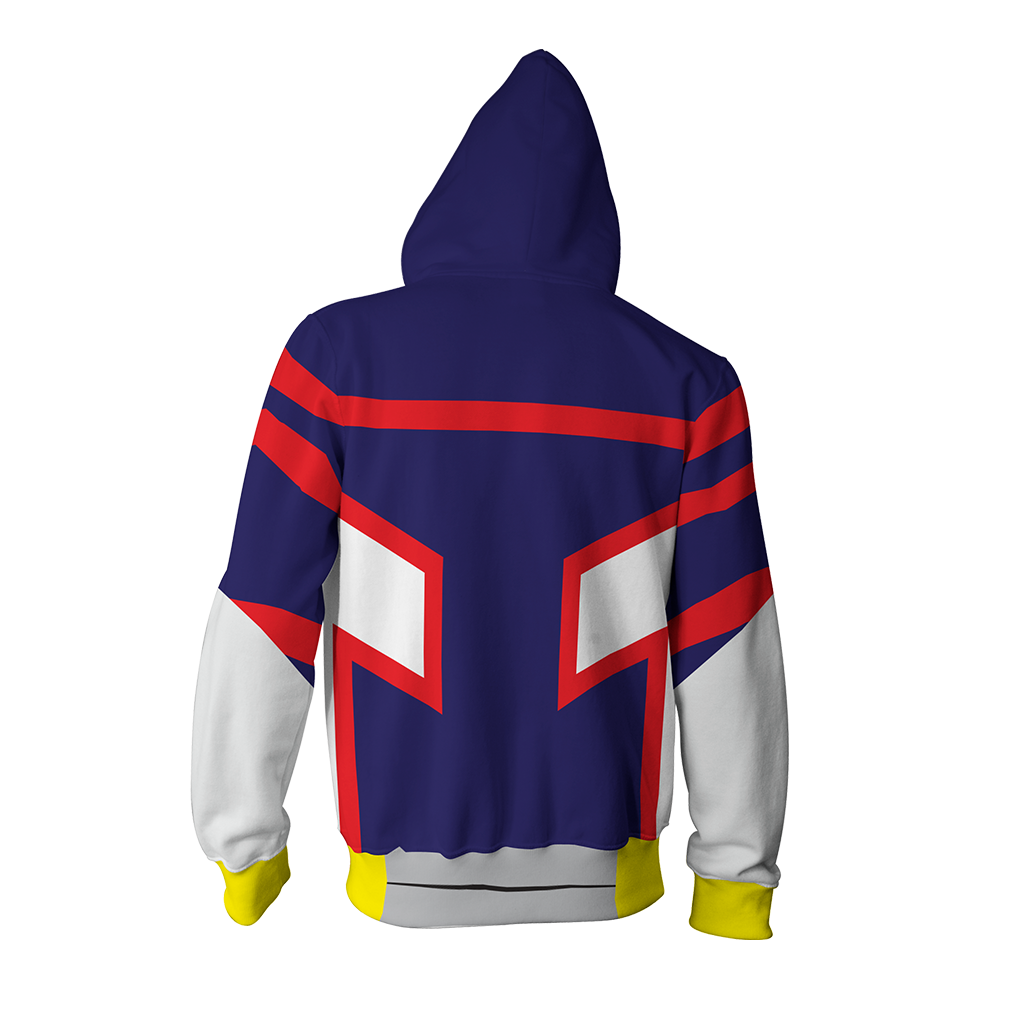 Boku No Hero Academia Young All Mighty Cosplay Zip Up Hoodie Jacket