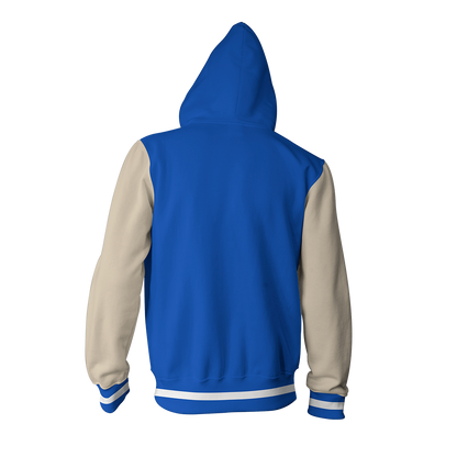 Monsters University Uniform Cosplay Zip Up Hoodie Jacket