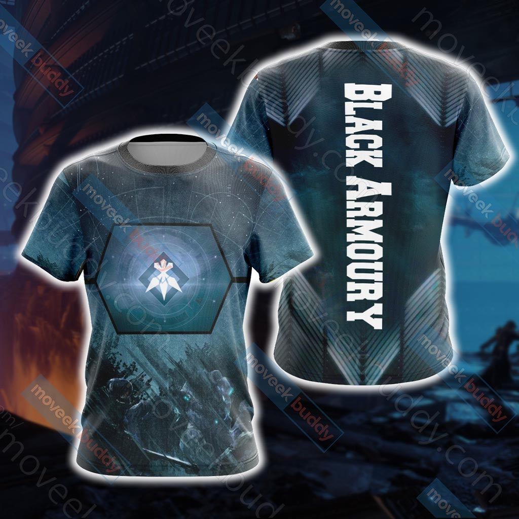 Destiny 2: Forsaken - Black Armoury Unisex 3D T-shirt T-shirt