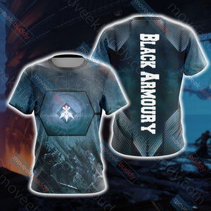 Destiny 2: Forsaken - Black Armoury Unisex 3D T-shirt S  