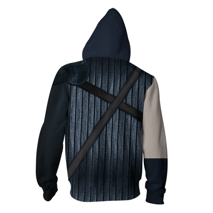 Final Fantasy VII Cloud Strife Cosplay Zip Up Hoodie Jacket