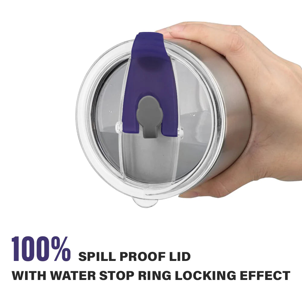 20oz Tumbler Replacement Lids, Spill-proof Lids, Cover For 20 Ounce Tumbler