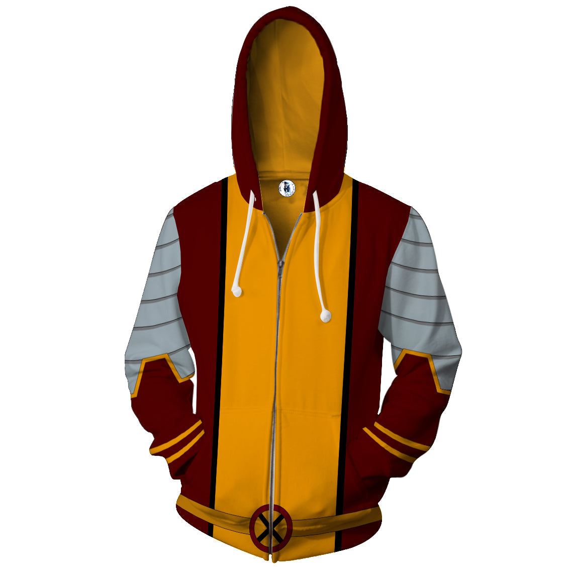 X-Men Piotr Rasputin Cosplay Zip Up Hoodie Jacket