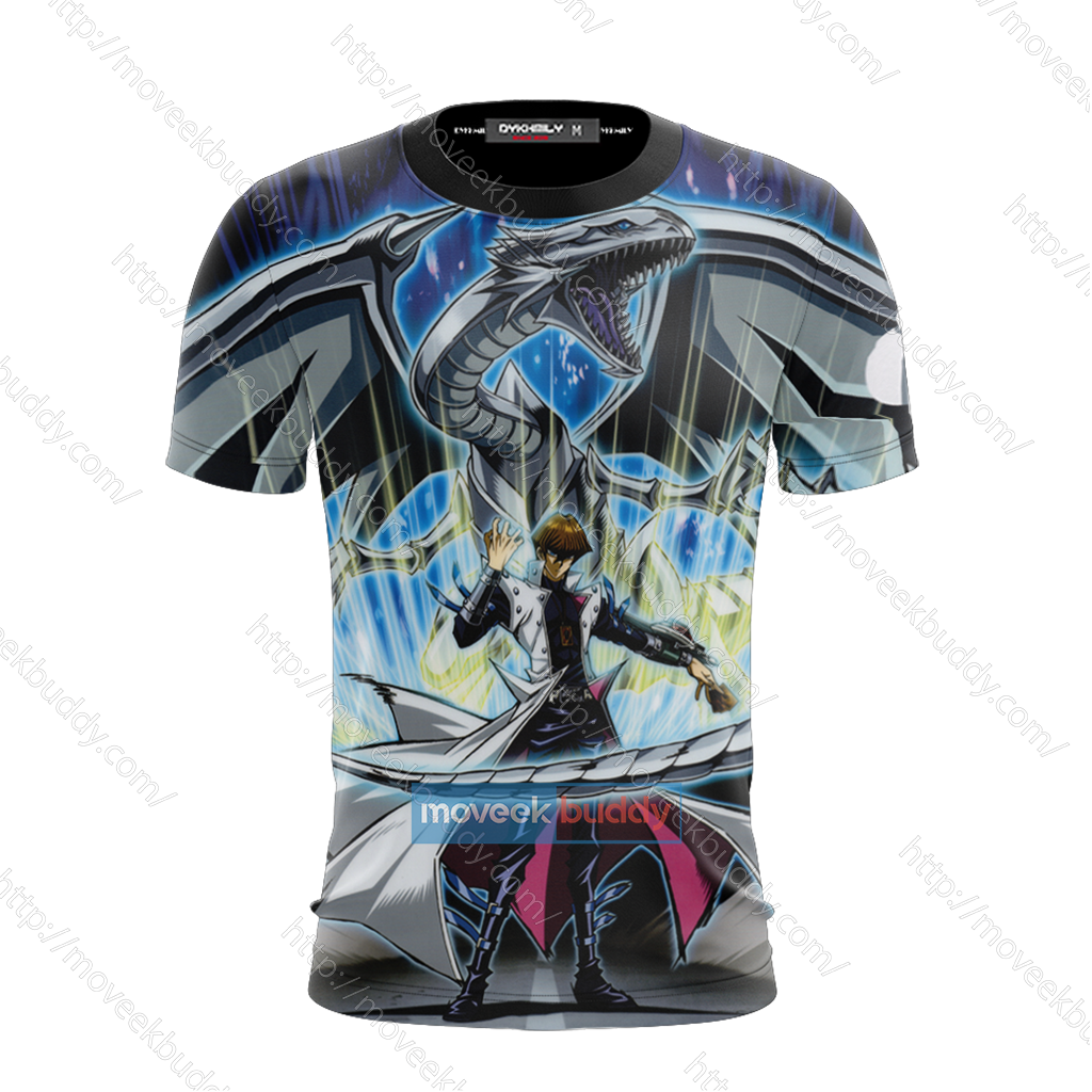 Yu-Gi-Oh! Seto Kaiba And Blue-eyes White Dragon T-shirt   