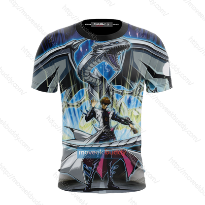 Yu-Gi-Oh! Seto Kaiba And Blue-eyes White Dragon T-shirt   