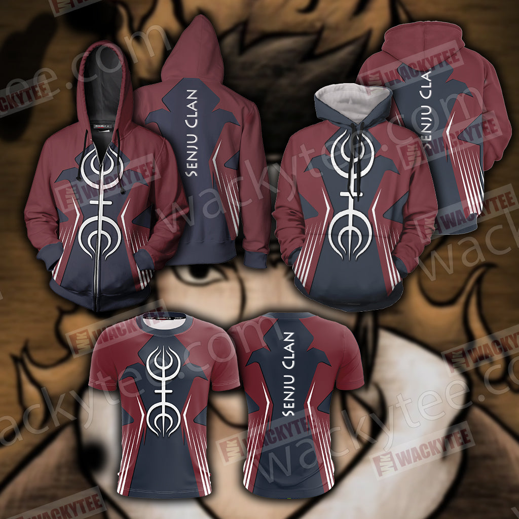 Naruto - Senju Clan Unisex 3D T-shirt
