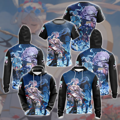 Frieren: Beyond Journey's End Anime Manga All Over Printed T-shirt Tank Top Zip Hoodie Pullover Hoodie Hawaiian Shirt Beach Shorts Joggers