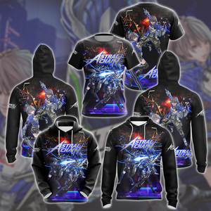 Astral Chain Video Game All Over Printed T-shirt Tank Top Zip Hoodie Pullover Hoodie Hawaiian Shirt Beach Shorts Joggers   