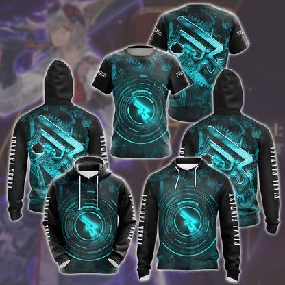 Final Fantasy Machinist Video Game All Over Printed T-shirt Tank Top Zip Hoodie Pullover Hoodie Hawaiian Shirt Beach Shorts Joggers