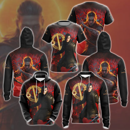 The Blood of Dawnwalker Video Game All Over Printed T-shirt Tank Top Zip Hoodie Pullover Hoodie Hawaiian Shirt Beach Shorts Joggers