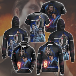 Tekken 8 Dragunov Video Game All Over Printed T-shirt Tank Top Zip Hoodie Pullover Hoodie Hawaiian Shirt Beach Shorts Joggers   