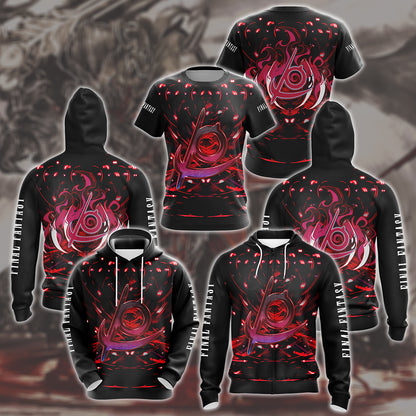 Final Fantasy Reaper Video Game All Over Printed T-shirt Tank Top Zip Hoodie Pullover Hoodie Hawaiian Shirt Beach Shorts Joggers